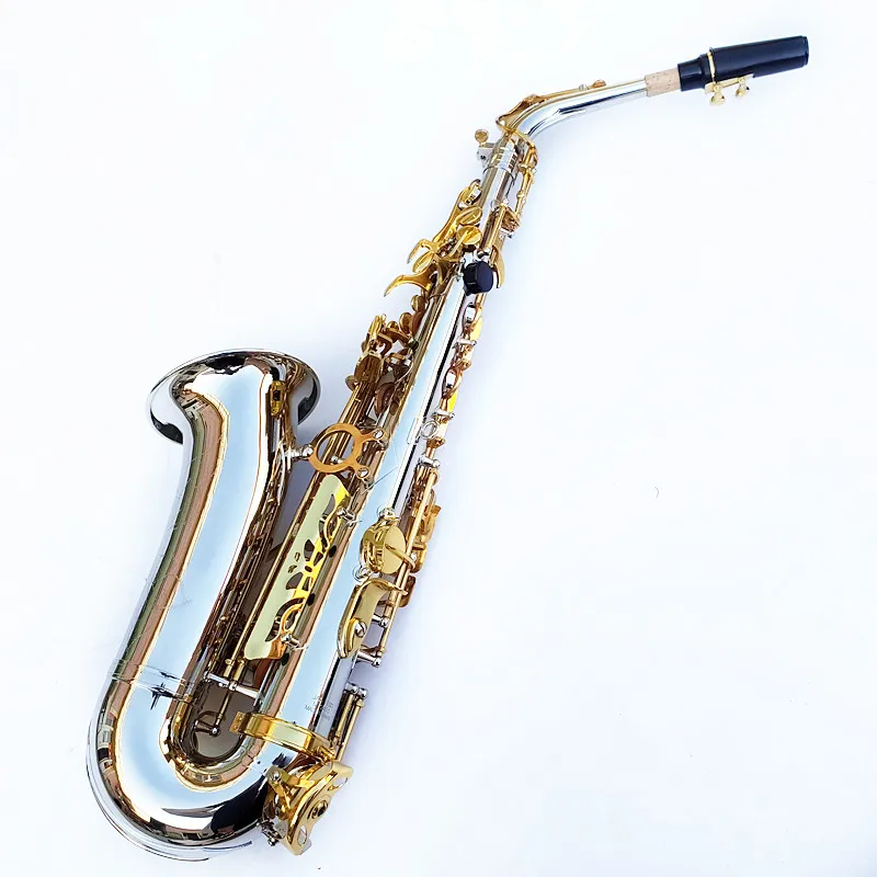 Saxofón Júpiter Jas1100 NUEVA LLEGA ALTO EB SAXOPHON SAXOPHONE Musical Instrumento Gold Lacquer Sax con boquilla de caja envío gratis