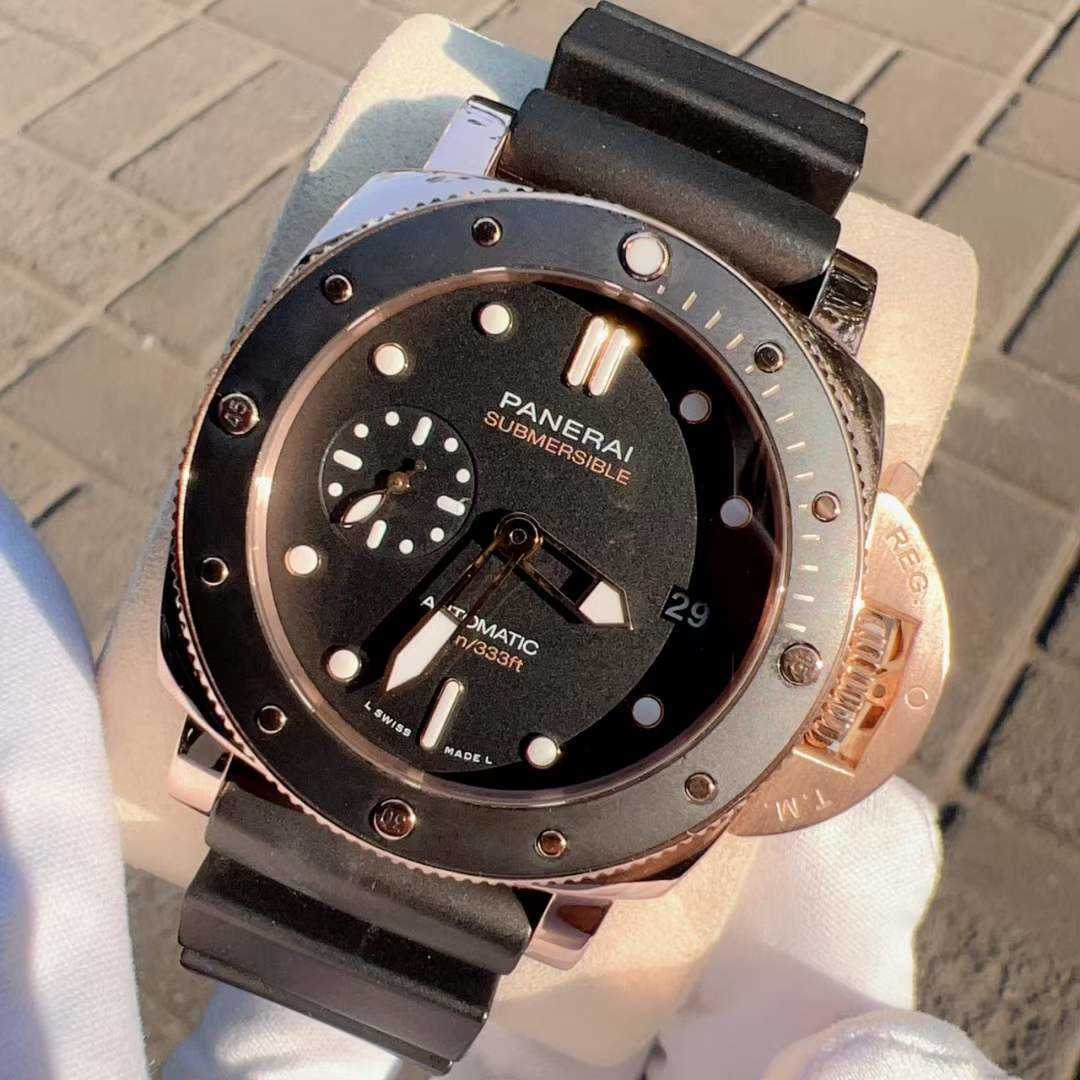 Mode Luxus Penarrei Watch Designer für U -Boot PAM00974 Automatische mechanische Herren Uhr 42mm