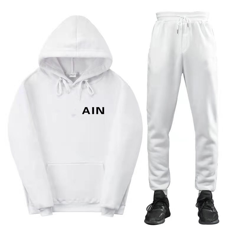 Mens Tracksuits Designer Track Sweat Suit Letter Print Hoodie Casual Pollover Sweatsuits Hommes Joggers Suits Autumn Winter Hooded Sportswear Long Pants Outfits