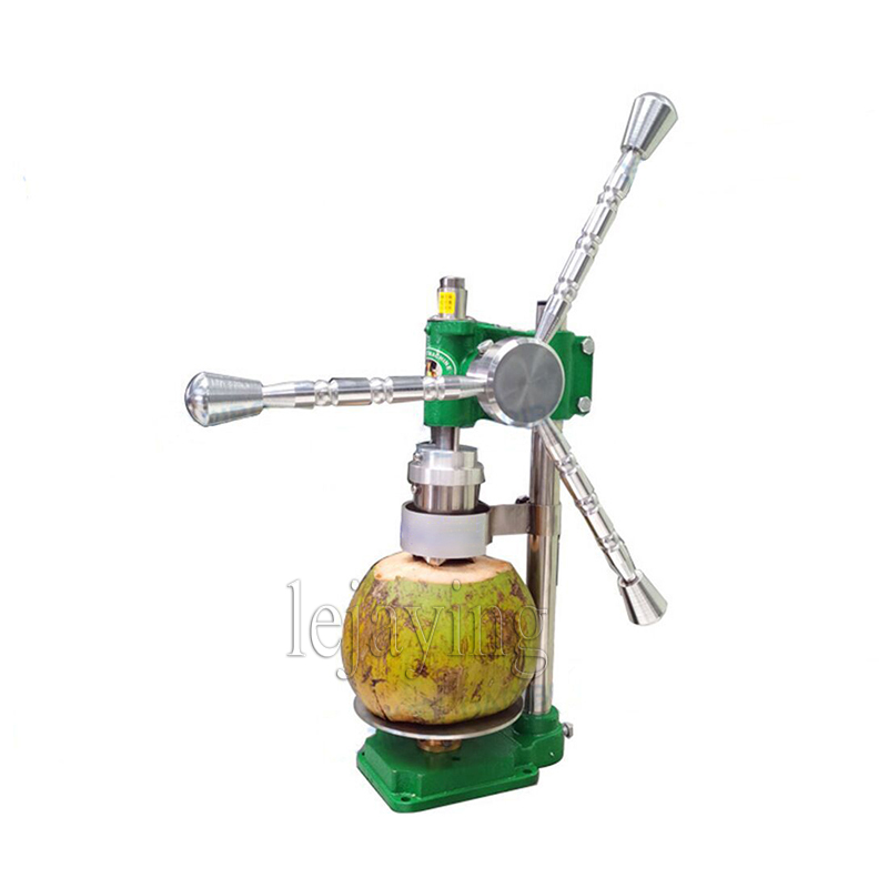 Machine de découpe et d'épluchage de noix de coco verte, transformateur d'aliments, presse d'ouverture de noix de coco