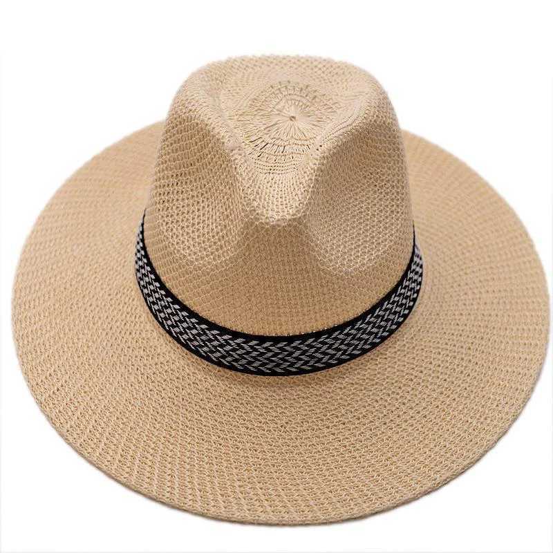 Weitkrempeln Hats Eimer Hats Panama Hut Kurzer Brim Fedora Hut Kubaner C. Sonne Casu