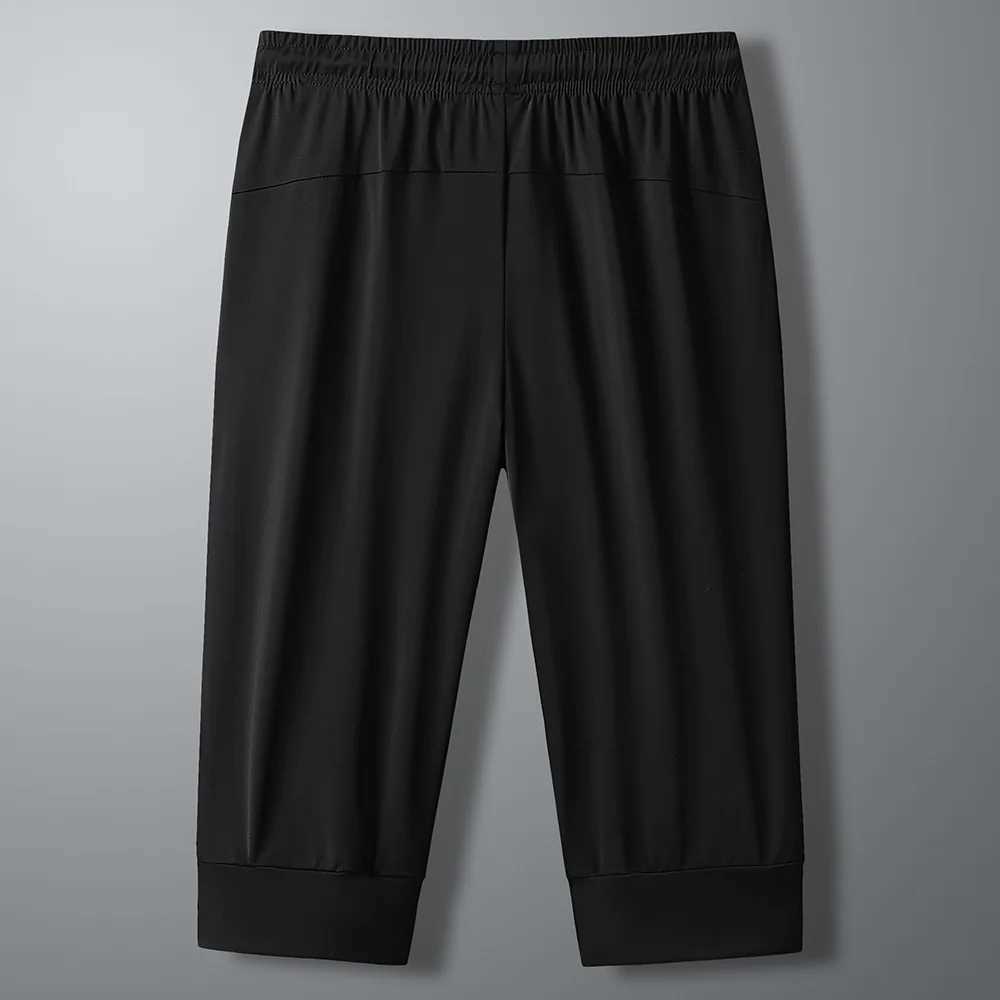 Pantalon masculin séchage rapide Super grande brise pour hommes Jogger 7xl Summer Silk Cut Sportswear Pantalon décontracté lâche Q240429