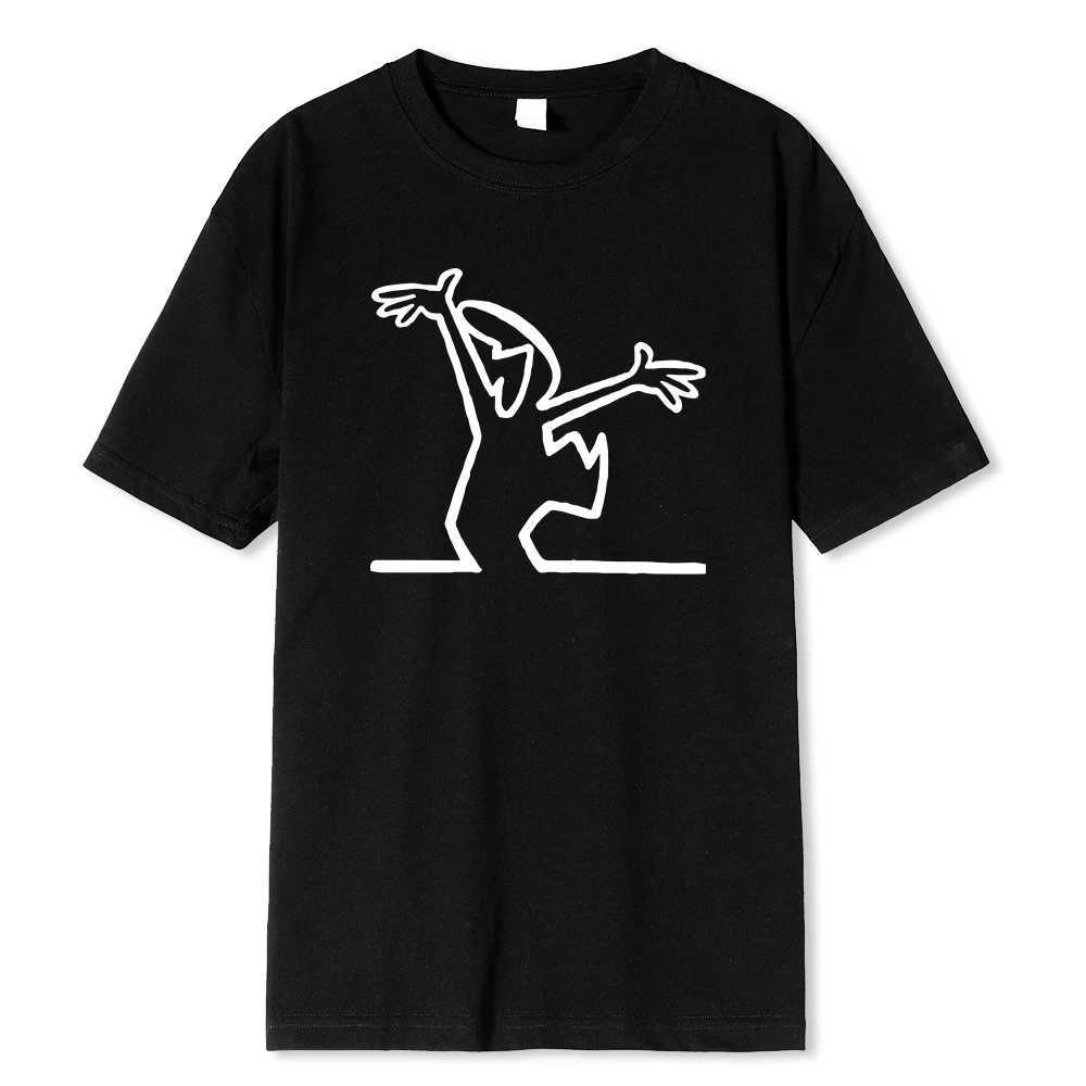 T-shirts voor heren Oyasumi Punpun modale print t-shirts grappige anime strtwear camisetas mannen vrouwen korte slip mode Harajuku cartoon t-shirt y2404297MQ0