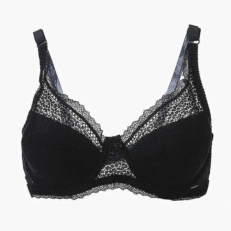 Bras Womens Sexy Unterwäsche gepolsterte bestickte Spitze Bra 80d 85d 90d 95d Bra Top Push großer Damen Sexy Bra Y240426