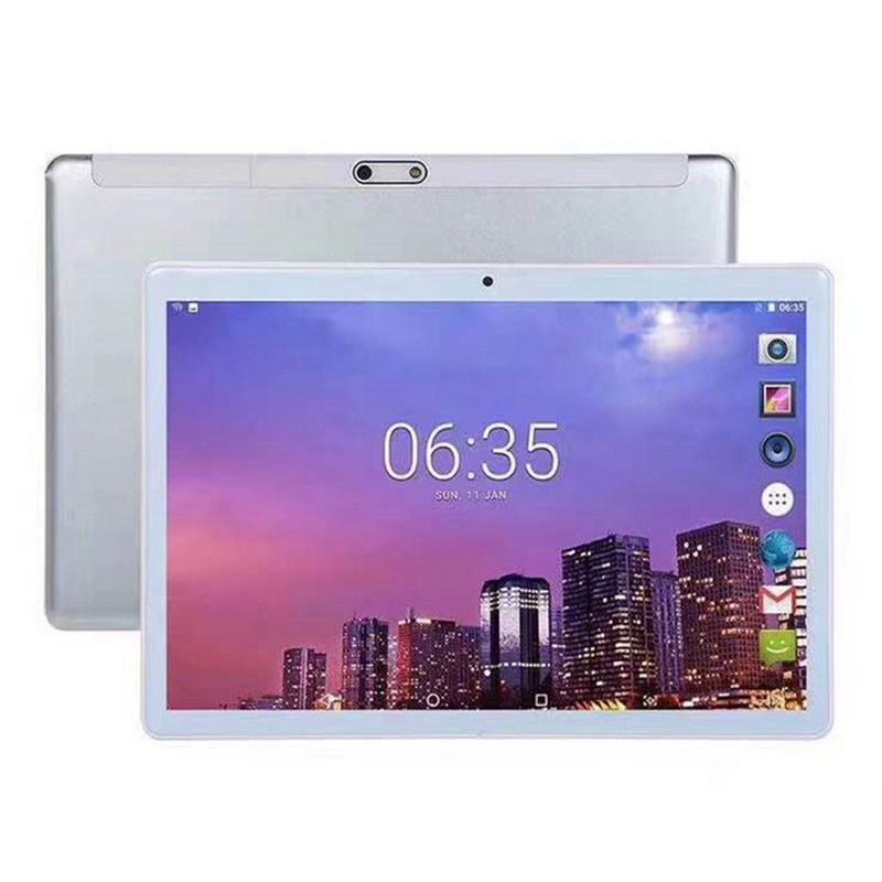 Affichage IPS de 10,1 pouces Affichage 4G RAM 128G ROM Tablet octa-core PC 4G LTE Android 10 Carte SIM double 5000mAH Batterie PHABLESTES CAME MULTIFONCTIONNEL