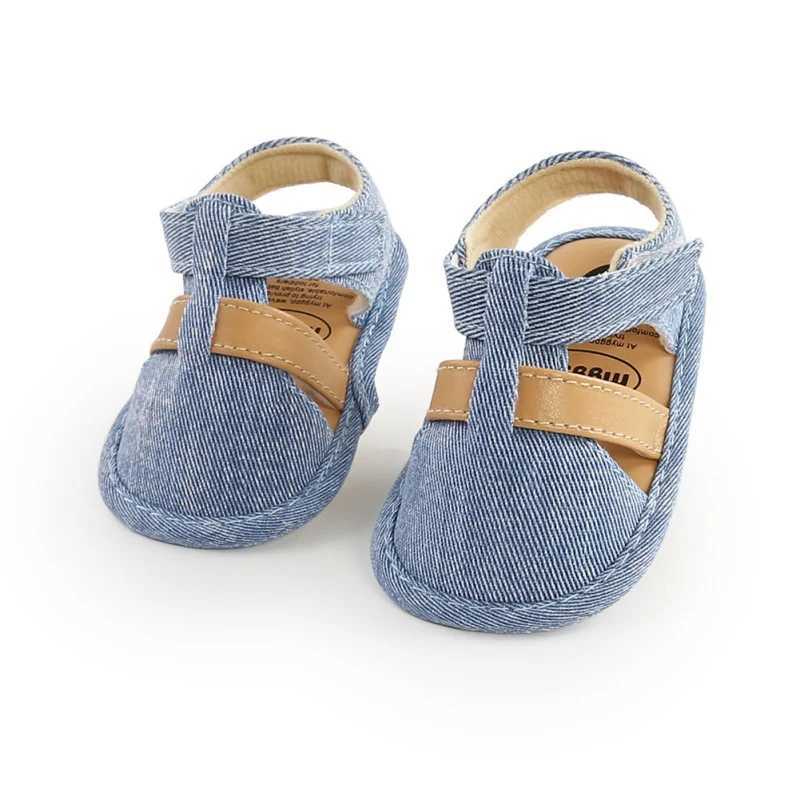 Sandales masculines sandales bébé creux crébrure mousse de toile