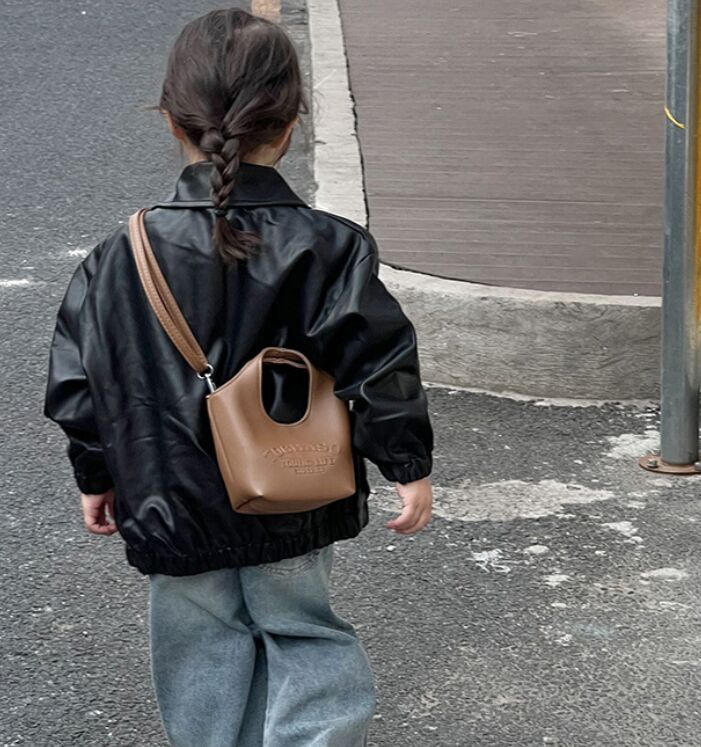 Kinderbag Fashion Accessoires Girls Handtasche PU -Gurtmünzen Geldbeutel Baby Totes Gut verkaufen