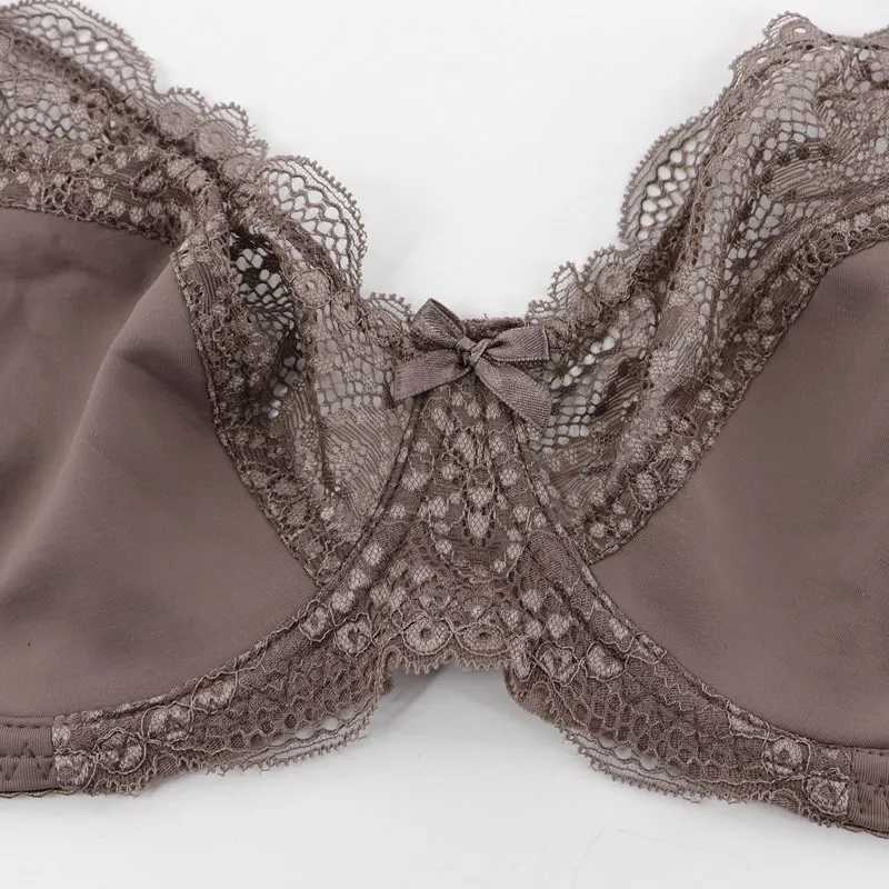 Bras Beauwear groot formaat brasd beker voor vrouwen onderbruggen niet-gepailleerde beha dames sexy volledig beker ondergoed plus size bra y240426