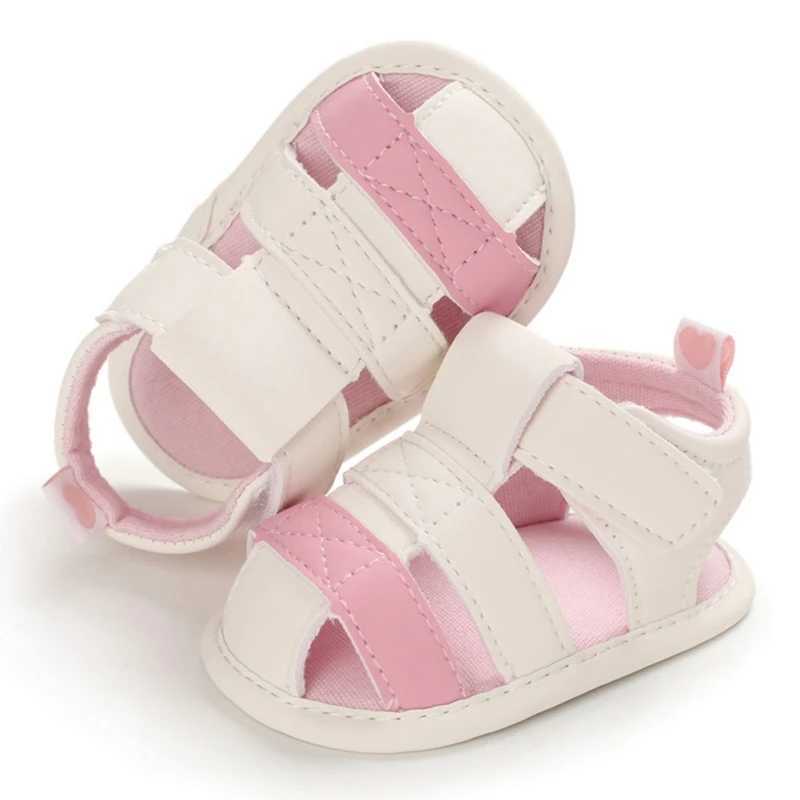 Sandalen zomer pasgeboren babyschoenen katoen sandalen baby bed schoenen casual kindermuilezels kinderjongen en meisjes 0-18 maanden oldl240429