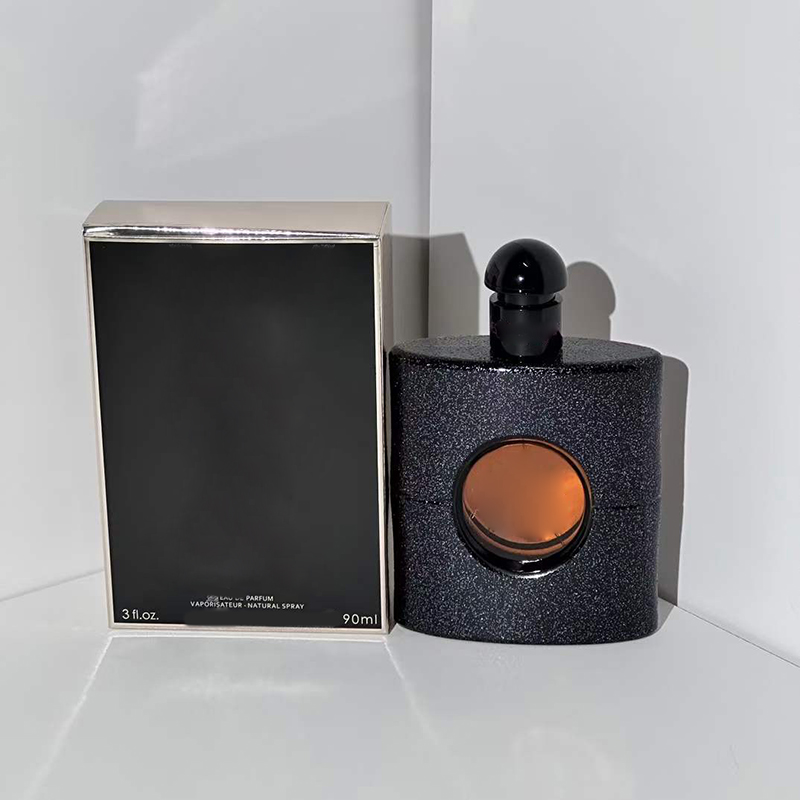 Long Lasting Women Men Fragrance 90ML 100ml EDT EDP Black Bottle Perfume Spray New in Box