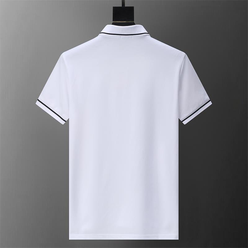 2024 High Quality Spring Luxury Italie Men T-shirt Designer Polo-Shirts High Street broderie Small Horse Crocodile Impression Vêtements pour hommes Brand Polo Taille