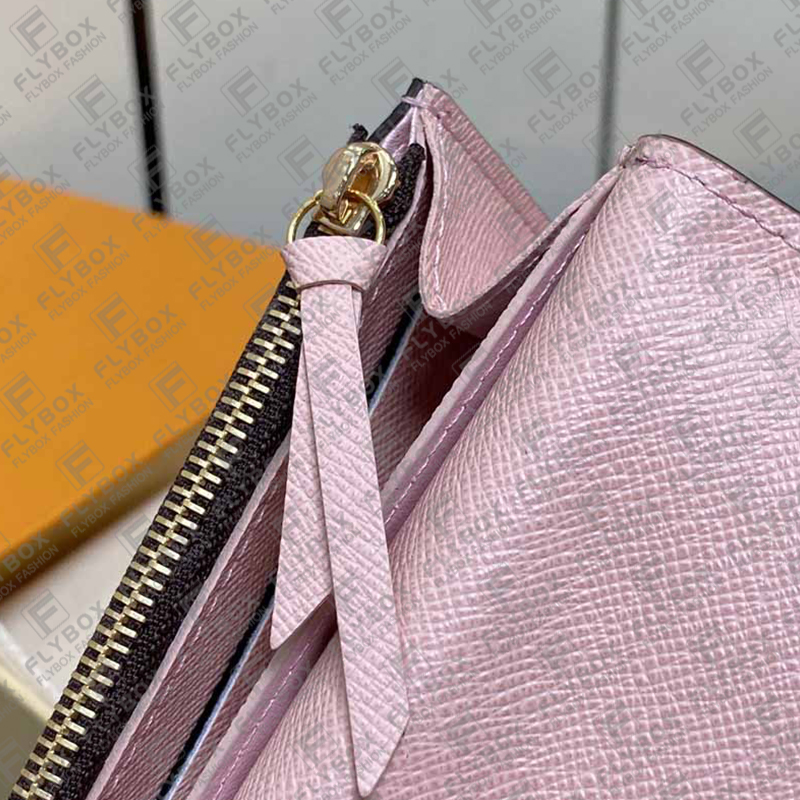 M83600 M83581 M83582 M83583 Rosalie Wallet Coin Purses Key Pouch Credit Card Holder Women Fashion Casual Luxury Designer Top Quality Purse Pouchs Fast Delivery