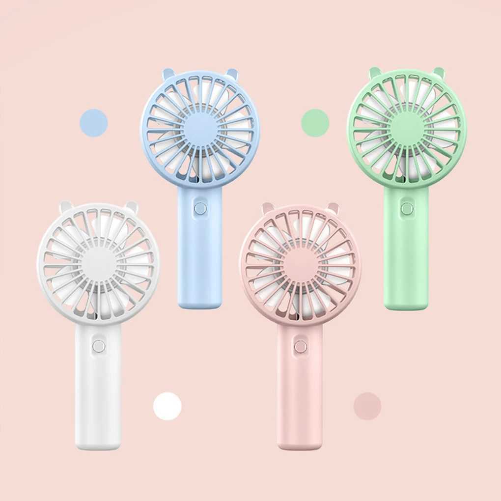 XX21 Electric Fans Portable Handheld Fan Small Cooling Fan USB RECHARGEABLE Eyelash Mute Cooler Handheld Fan Mini USB RECHARGEABLE Desk D240429