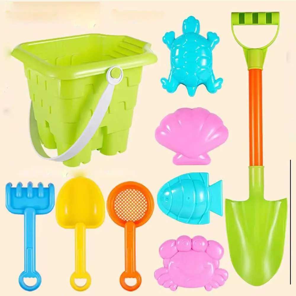Sable Player Water Fun Parent-Child Kettle Beach Phelt Outdoor Games Outdoor Set Beach Digging Tool Toy Beach Toys Beautiful Water Play Play Play Toys D240429