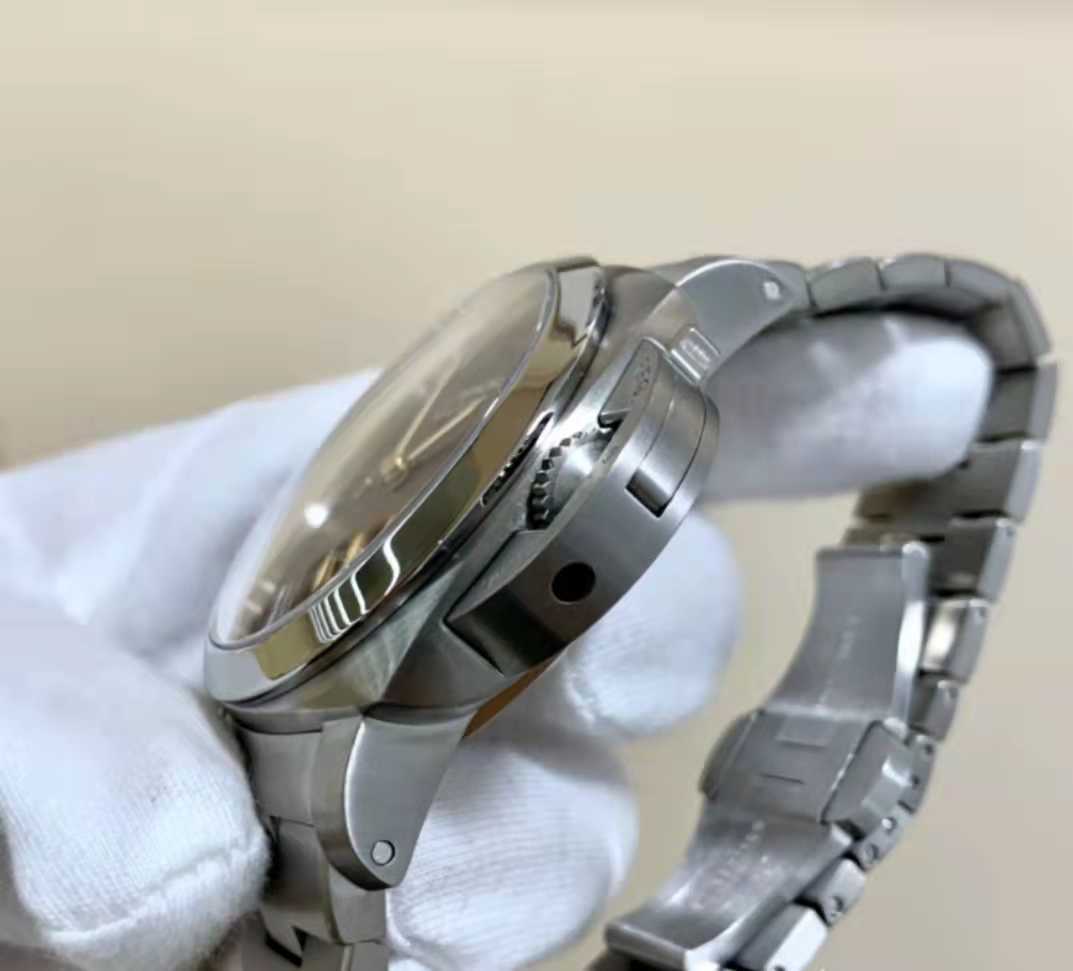 Мода Luxury Penarrei Watch Designer сначала обзор, а затем отправьте новый календарь ограниченного выпуска золотой игла титана Metal PAM00352