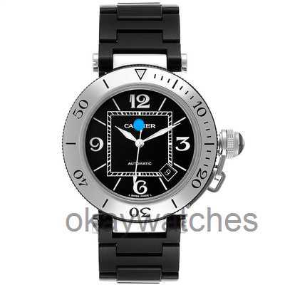 Cadrans unisexes montres de travail automatiques Carter tire nouveau 40 mm Pacha W31077u2 Mécanique pour hommes montre