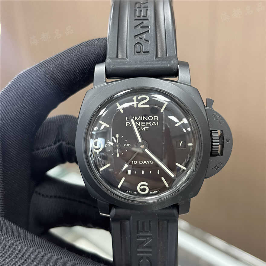 Fashion Luxury Penarrei Watch Designer à partir du nouveau est au prix de 137000 pour une série Lumino pour hommes PAM00335 mécanique