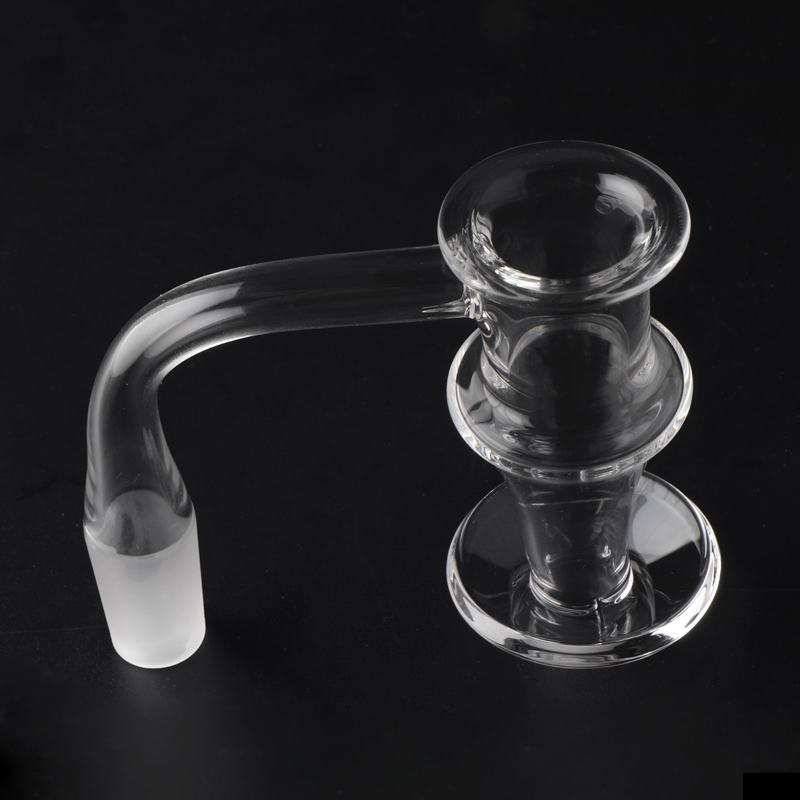 Rauchnagel Nicht-Vollschweiß-Terp Slurper Turbine Quarz Mixer Banger 2,5 mm Dicke Nägel mit Terp-Perlenkappe Männliche weibliche Frostgelenke für Dab Rigs Glas Bongs Rohre