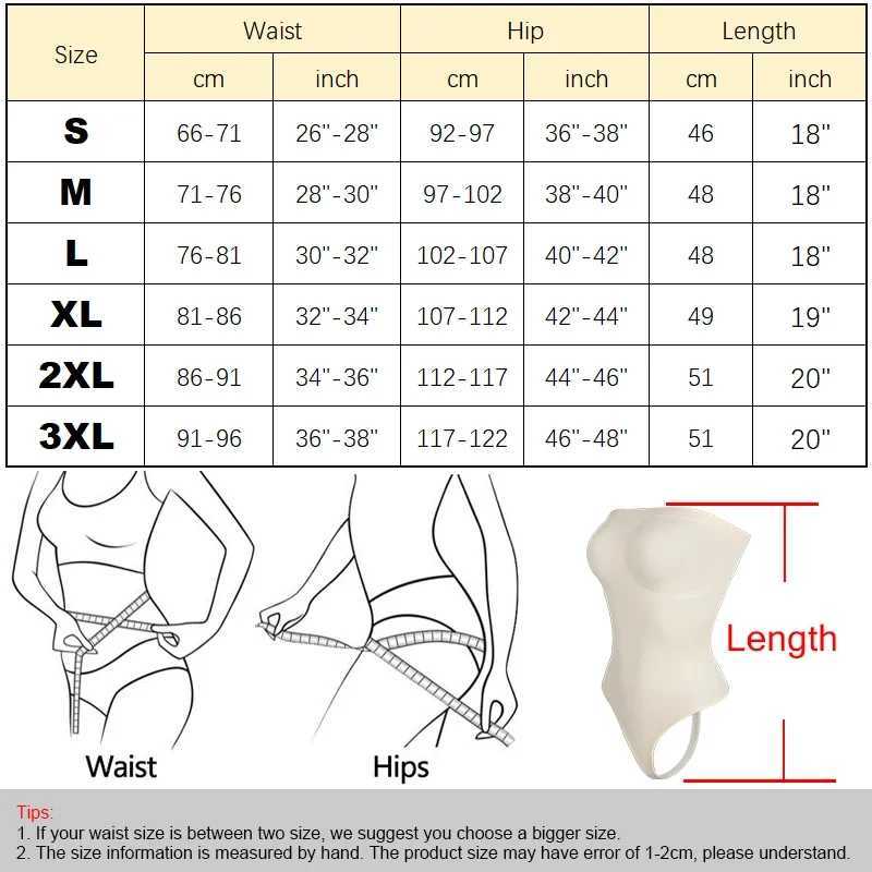 Women's Shapers Women Bodysuit Control brzuch Shapewear Biegłe odchudzanie ciała Smer Trains Trainer Sexy Butt Lifter Corset Y240429