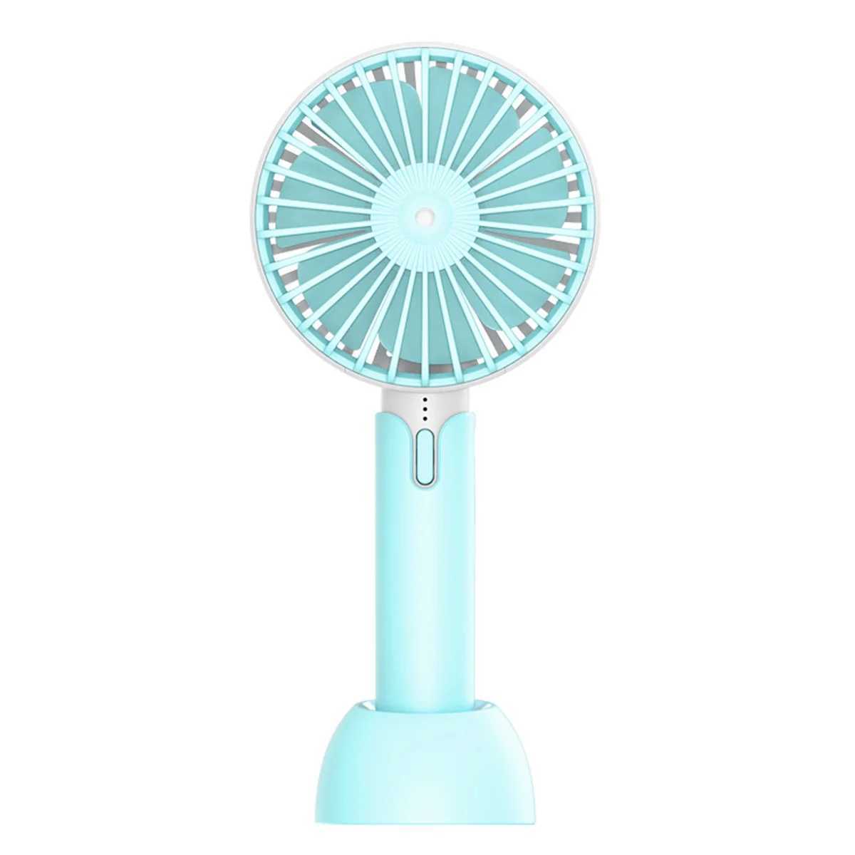 Elektrische fans 7-blad borstelloze handheld draagbare ventilator USB oplaadbare stomme sound sound home office bureau fan 1200 mAh d240429