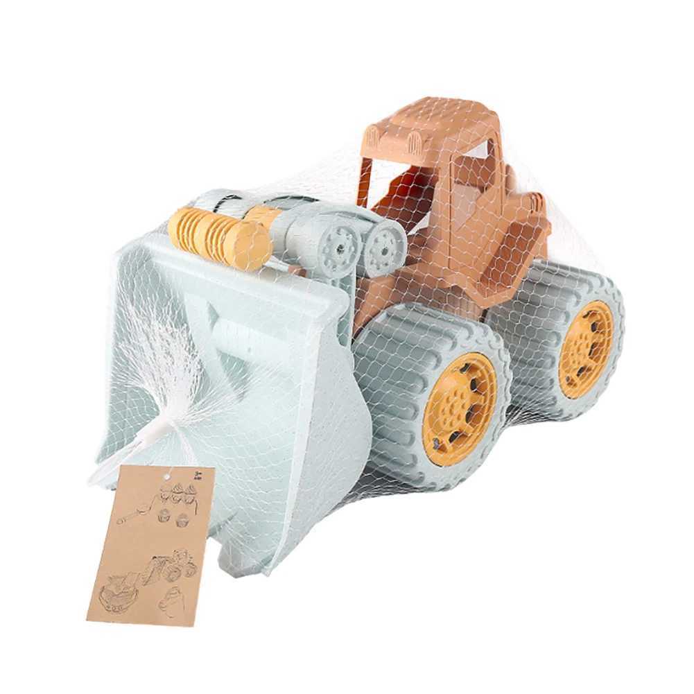 Sand Play Water Fun Kids Bulldozer Summer Beach Toys Simulation Engineering Vehicle Seaside Sand Water Game Toys For Gifts d240429