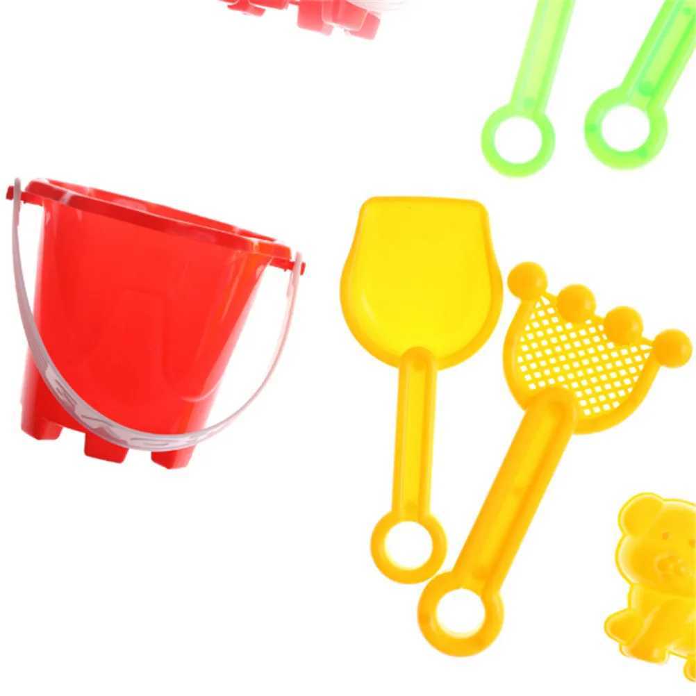 U7fn Sand Play Water Fun Sand SandBeach Kids Strand Toys Castle Emm bucket Spade Shovel Rake Water Children Children Beach Sand Dune D240429