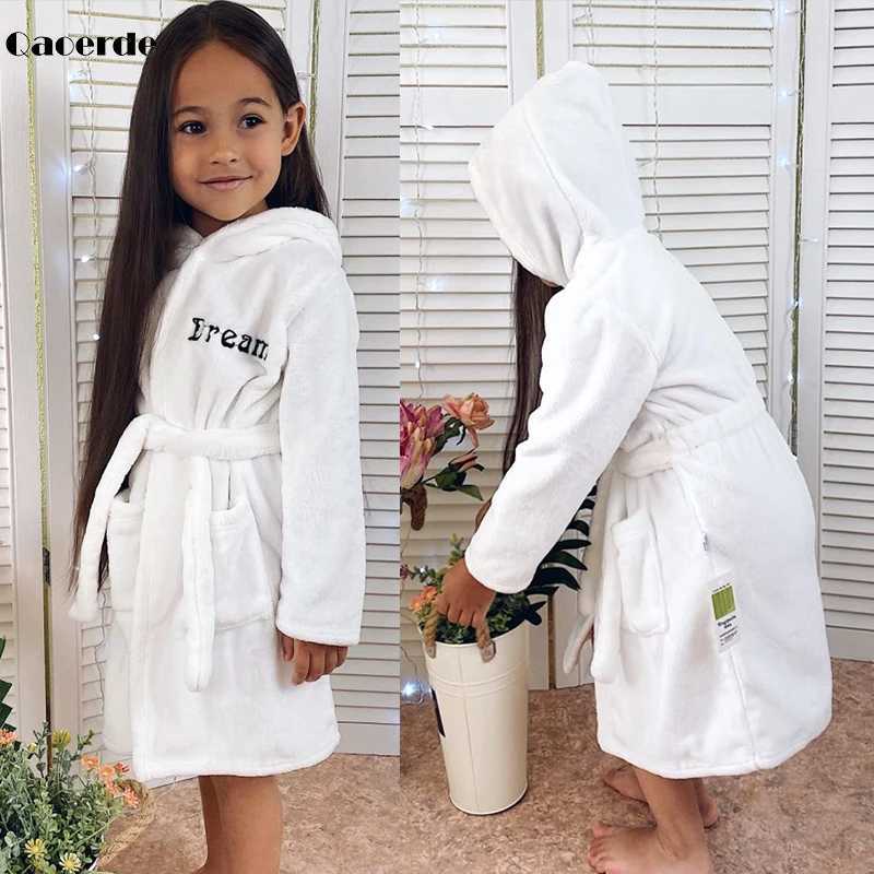 Asciugamani abiti da bagno bambini flanella inverno bambini pigiami bambini pigiami e ragazze pigiami 10-2 anni abbigliamento bambini2404