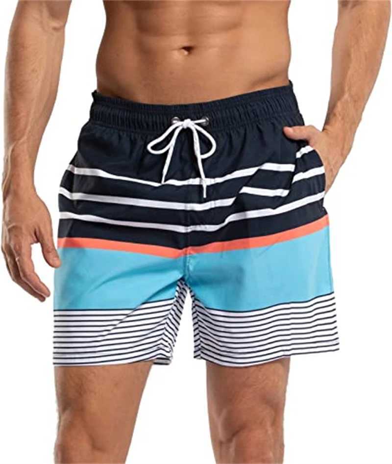 Shorts maschile da bagno estivo Shorts Shorts da uomo Shorts Digital Stampato Shorts Quick Essiccamento Shorts da surf da surf J240429