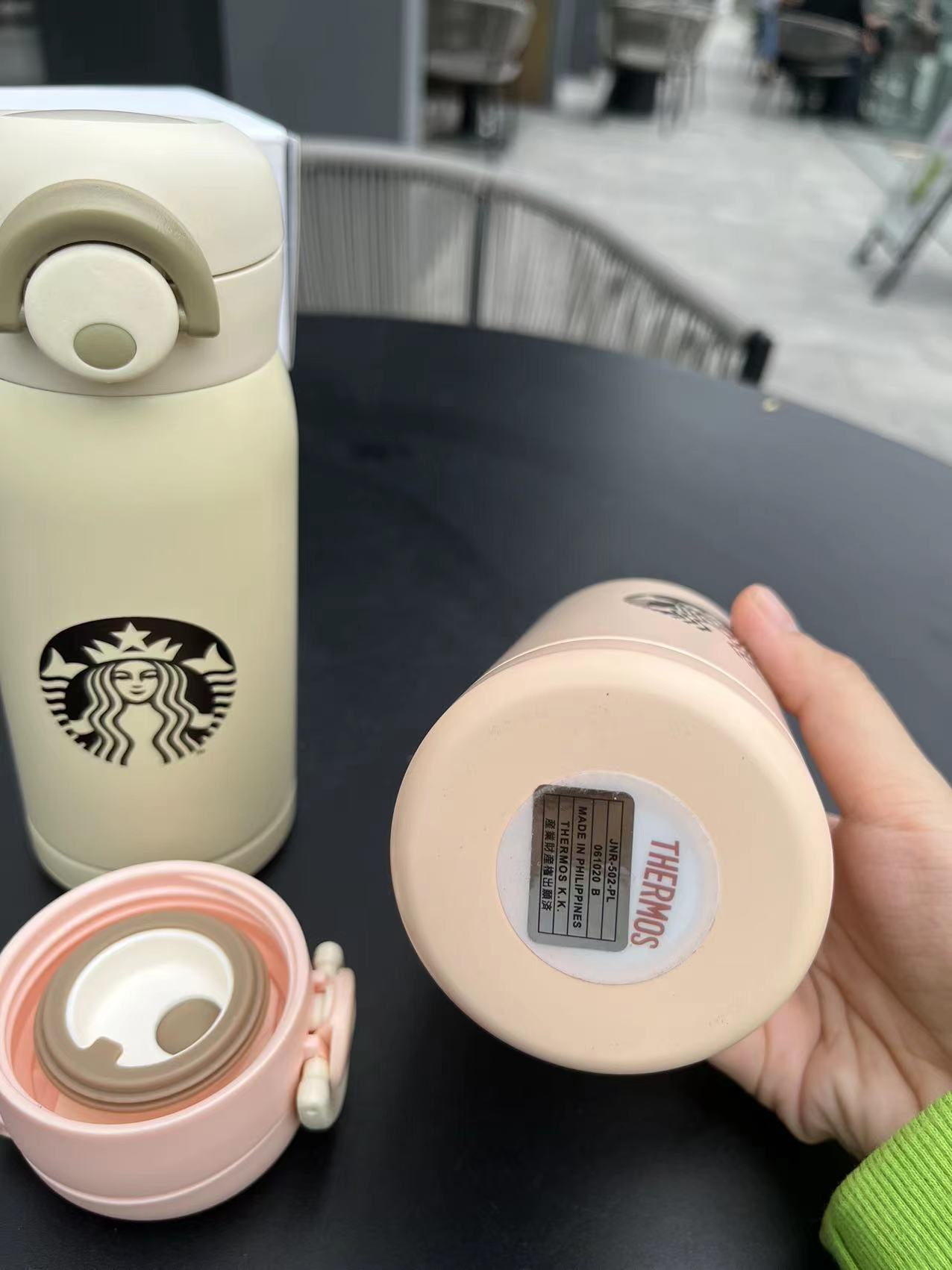 Starbucks Thermos Cup 304 en acier inoxydable à vide à vide Bouteille d'eau 350 ml