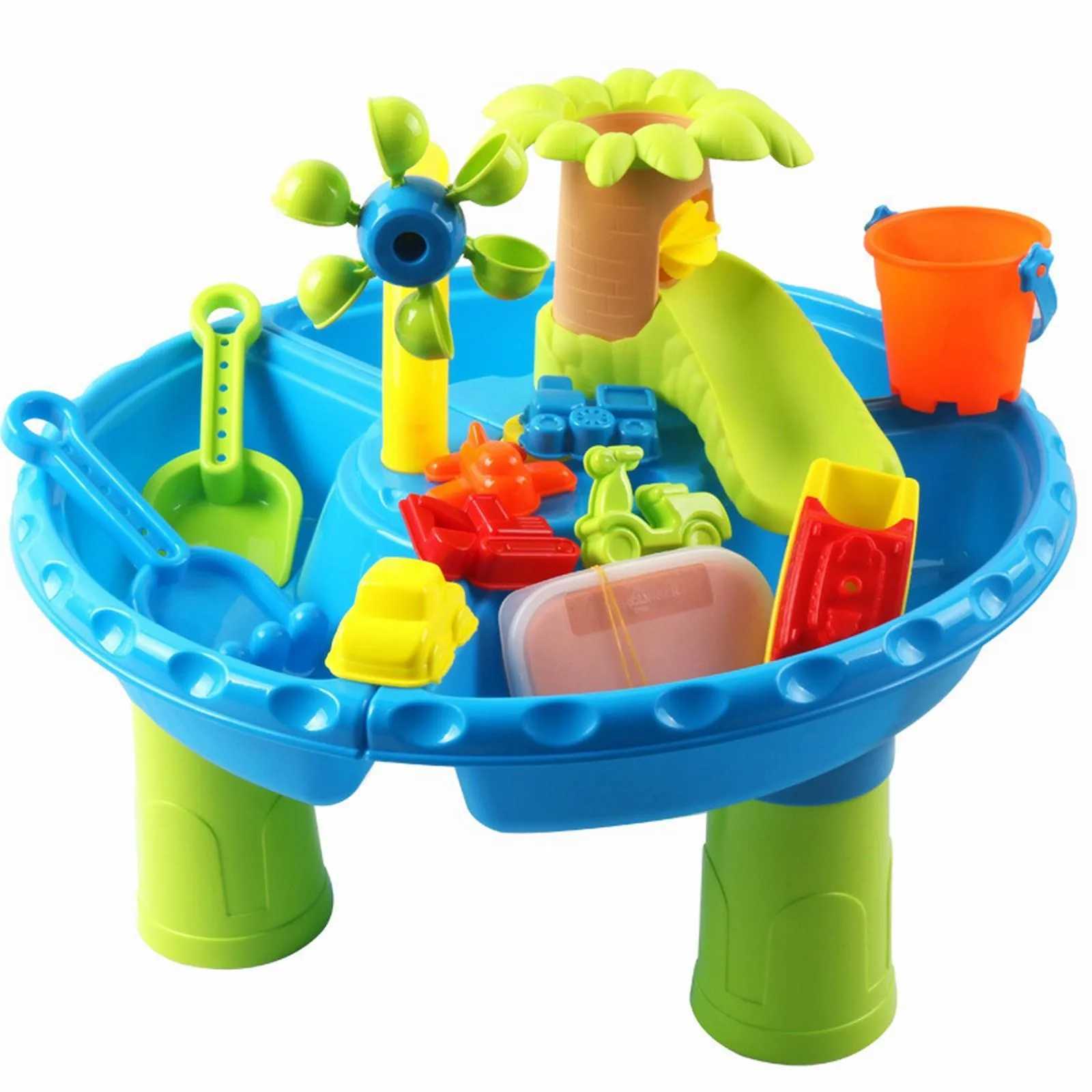 Sand speel water leuk kinderen zand en watertafels speelgoed voor peuters 1 3 regendouches splash vijver zwembad drijft spellen voor volwassenen wip voor volwassenen buiten d240429