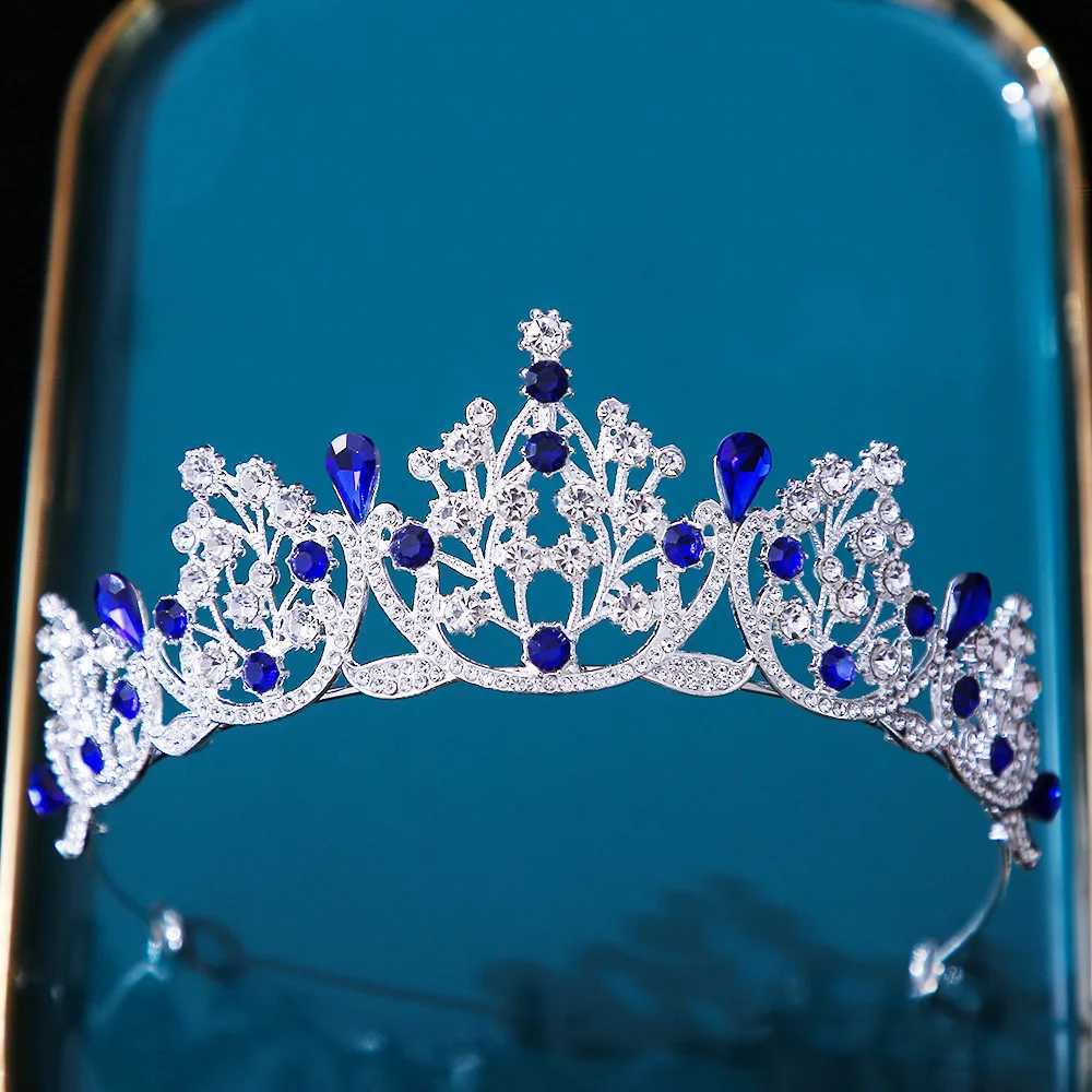 Tiaras Bride Crown Drop Crystal Tiara for Women Girls Birthday Party Dress Tiara Elegante Queen Bridal Headwear Acessórios