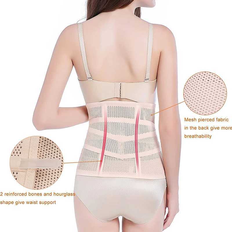 Shapers pour femmes respirant post-partum corset band bandage bandage post-partum shaper enceinte ceinture de taille enceinte