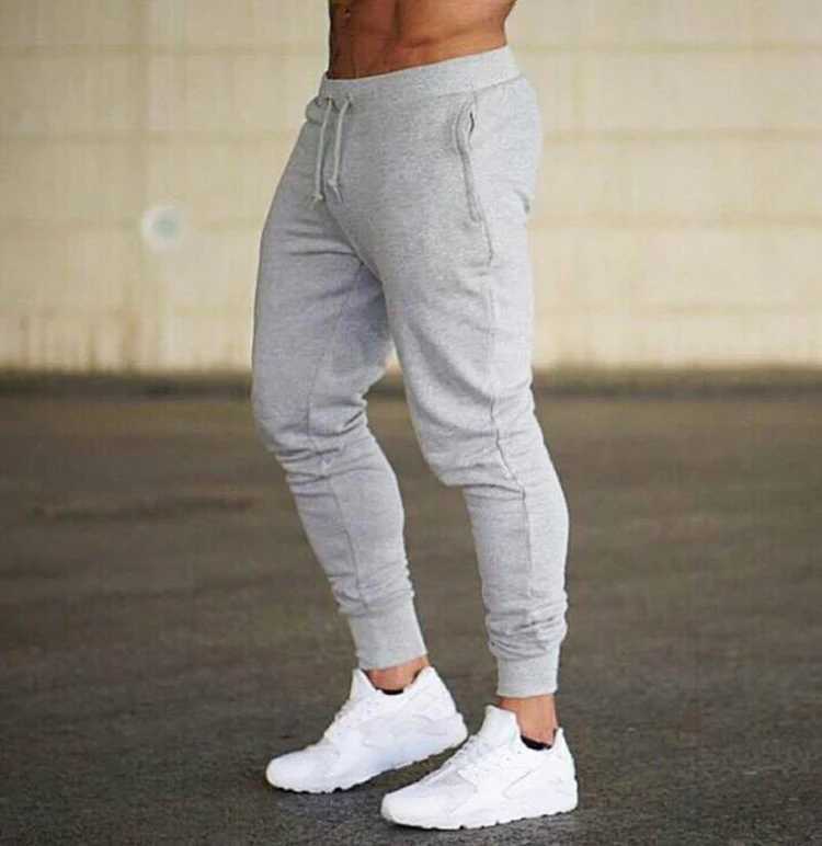 Herenbroek Nieuw type joggingbroek voor herensporten en sport loopt joggingbroek katoenen track pantsl2405