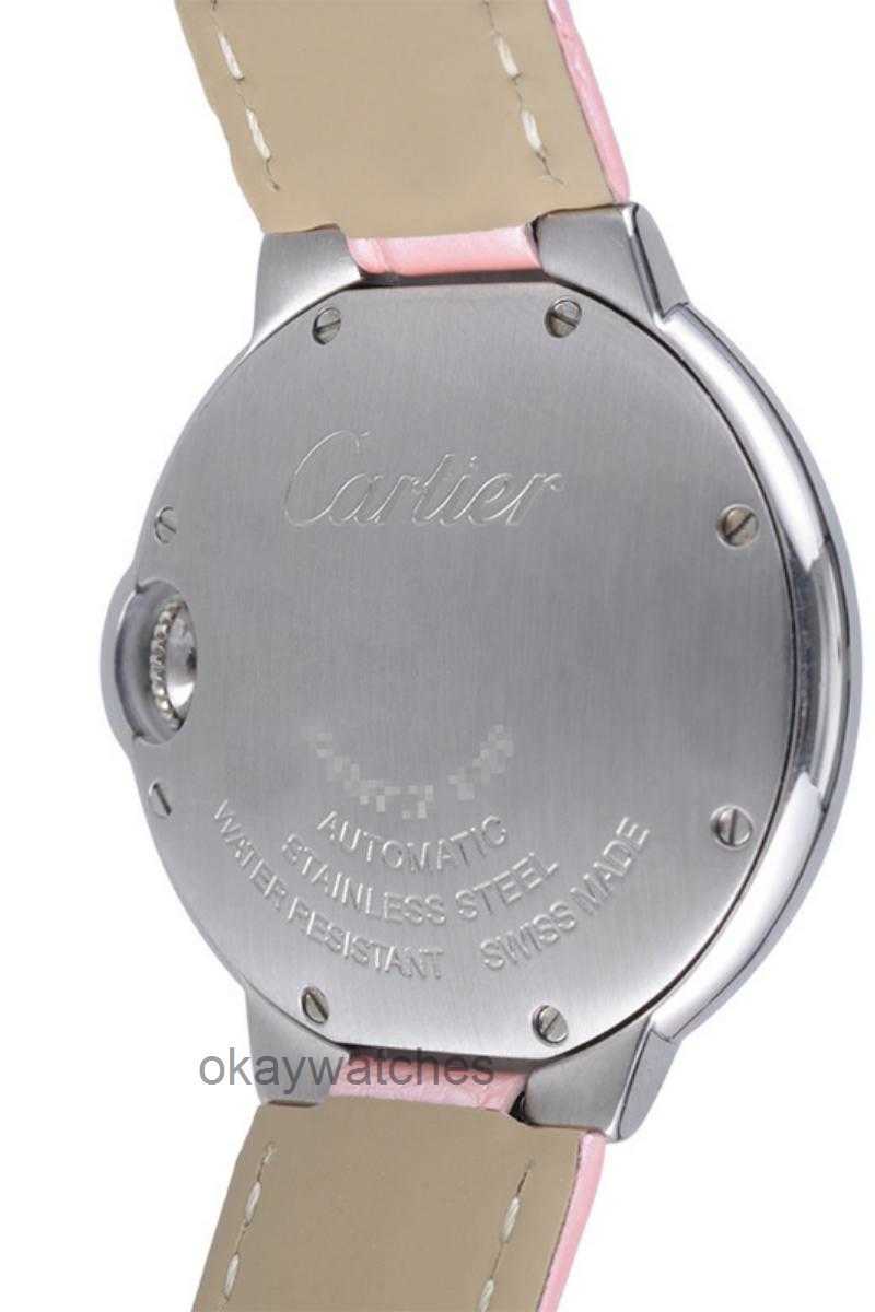 Unisex Dials Automatyczne zegarki robocze Carter Medieval New Blue Balon 33 mm proszkowy zegarek mechaniczny WSBB0002