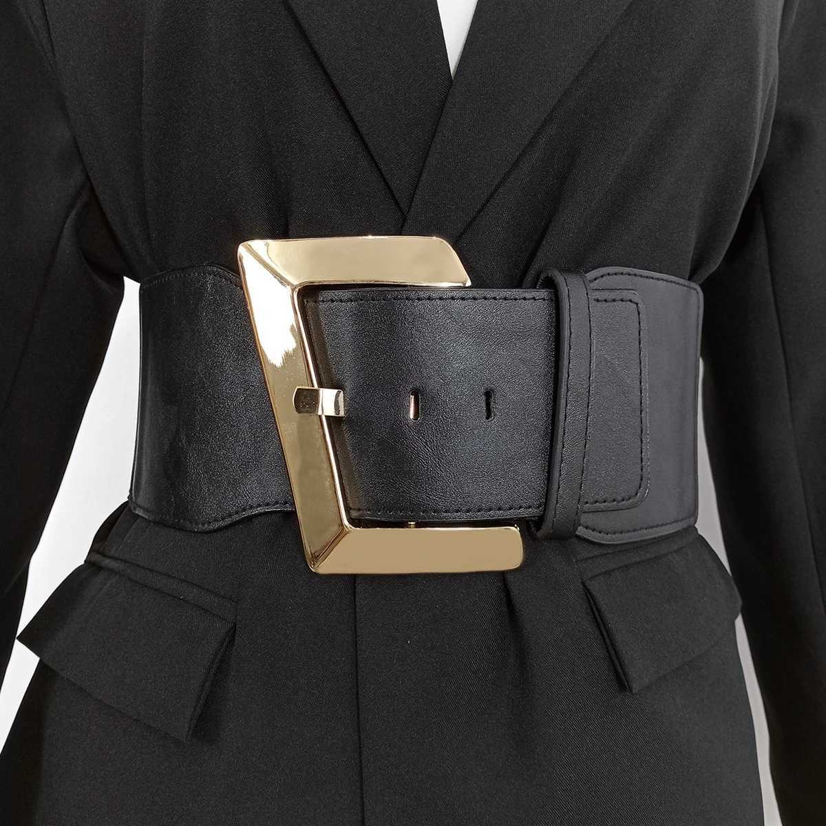 Belts Designer Belts voor vrouwen Hoge kwaliteit Wide Stretch Cummerbunds Black Taille Corset Belt vrouw Plus Size Taillband White