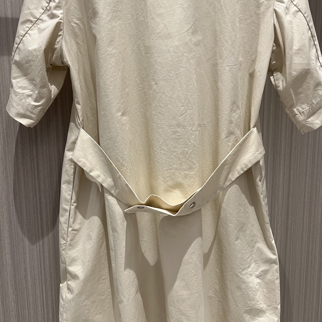 2024 Sping Summer Embroidery damesjurk met één borte revershals Silim Silim Casual Long Woman's jurk XDBD013