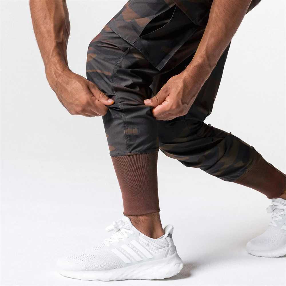 Pantalon masculin camouflage jogger de sport pour hommes