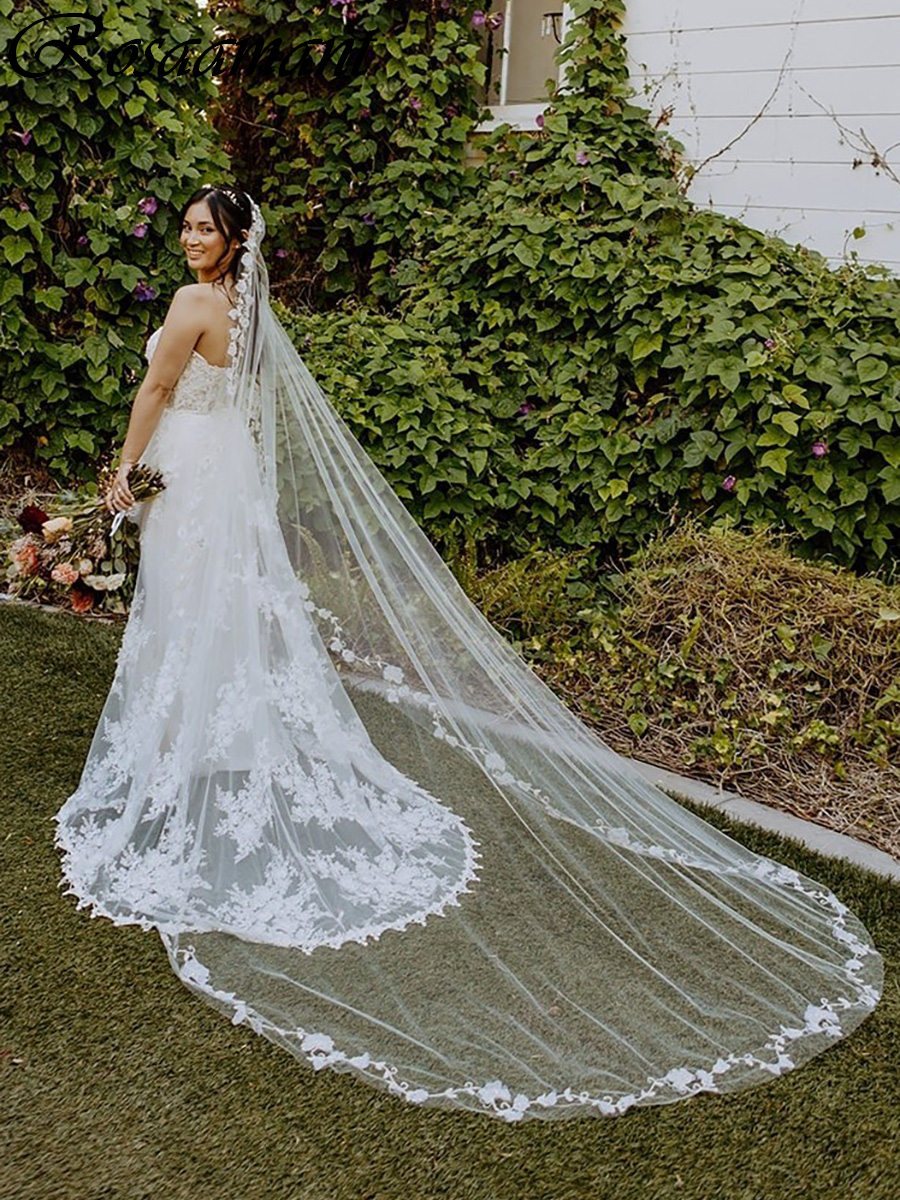 Eleganti Appliques in pizzo Abiti da sposa Abiti da sposa Abiti da sposa senza maniche Robe De Mariee