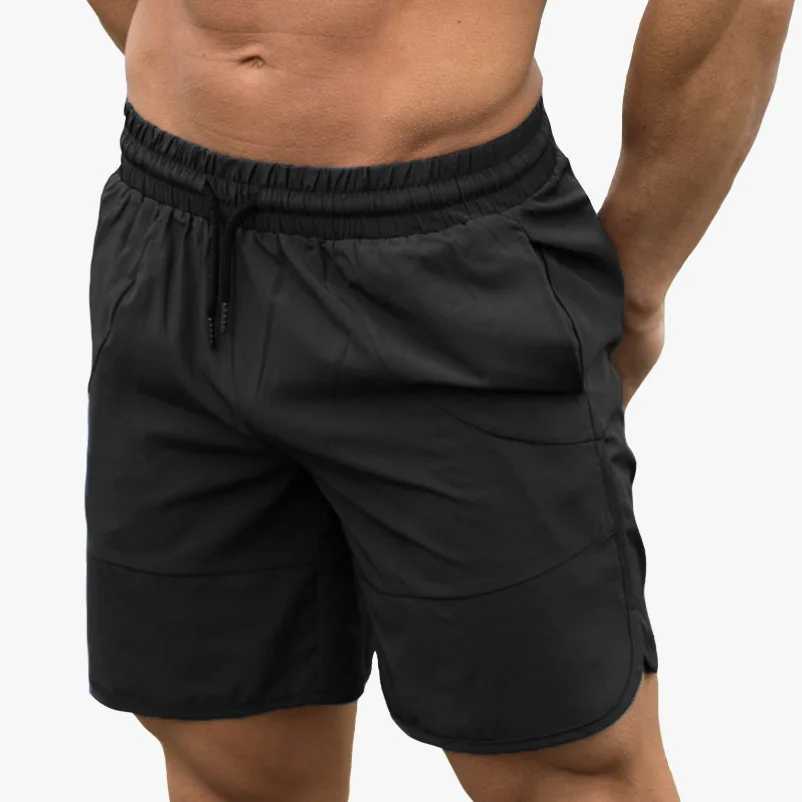 Herren Shorts 2022 Herren laufen Shorts Hot Shorts Jogger Gym Fitness Shorts Schnelle trockene Stretchstoffe atmungsaktives Training Sommerhosen J240429