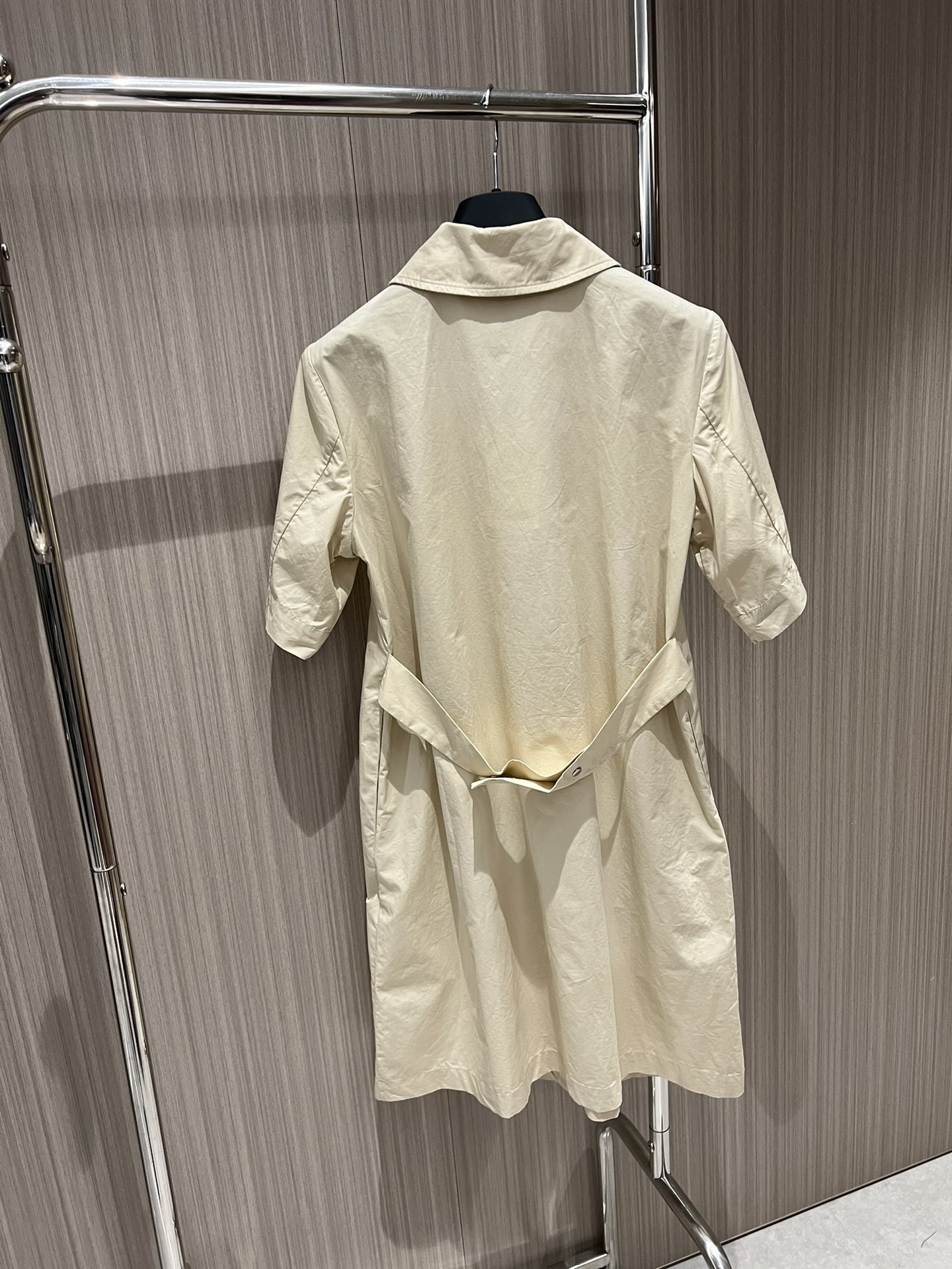 2024 Sping Summer Embroidery damesjurk met één borte revershals Silim Silim Casual Long Woman's jurk XDBD013