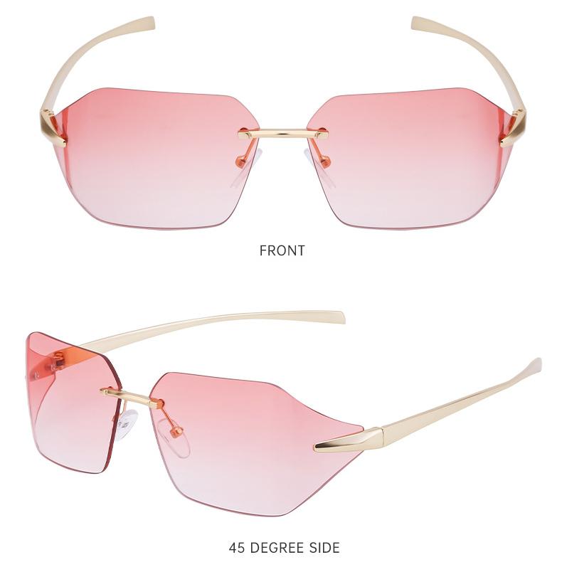 NOUVELLES Lunettes de soleil European et American Fashion Square Femme Femme Femme