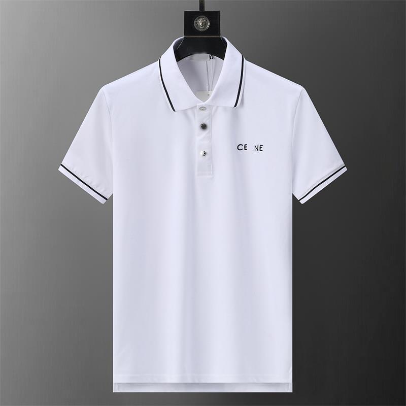 2024 High Quality Spring Luxury Italie Men T-shirt Designer Polo-Shirts High Street broderie Small Horse Crocodile Impression Vêtements pour hommes Brand Polo Taille