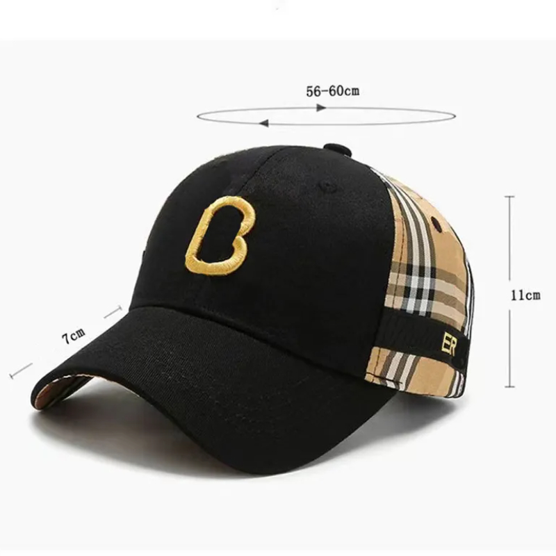 Designer Baseball Cap Casquette Letter Brodery Ball Caps Sportstil Travel Running Wear Hat Pure Color Versatile Caps