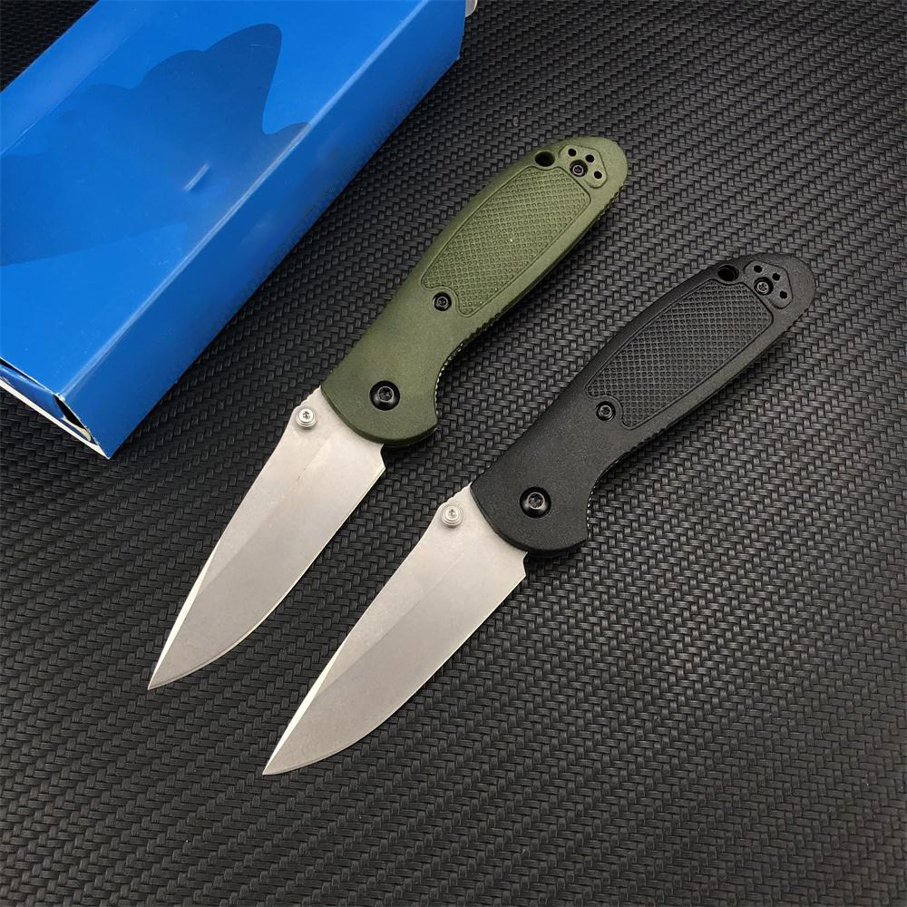 Hot Sale BM 556 Griptilian Outdoor Folding Knife Satin Blade Nylon Glass Fiber Handle Camping Tactical Hunting Pocket EDC 940 551 15535 535 533 3300 Tools