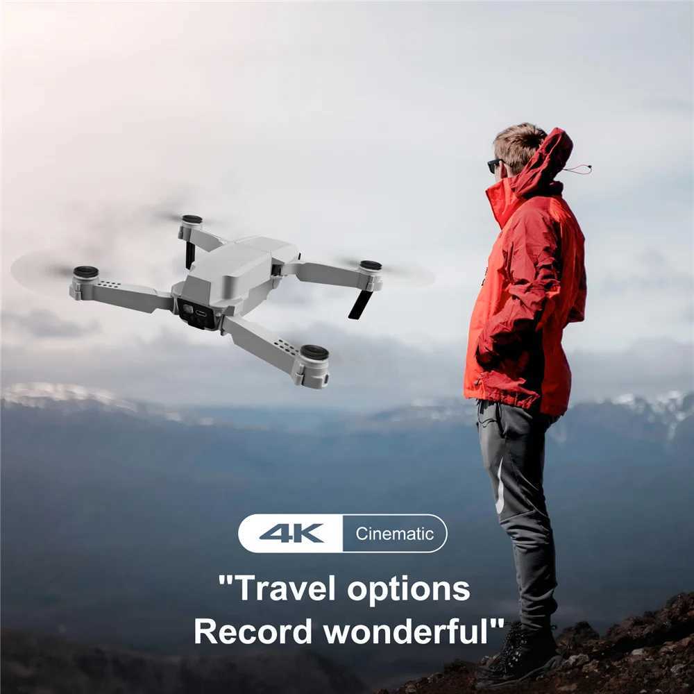 Drones S62 RC Drone Opvouwbare UAV 1080P 4K Dubbele camera HD Luchtfotografie Helikopter Afstandsbediening Vierassige vliegtuigen Video opnemen YQ240201