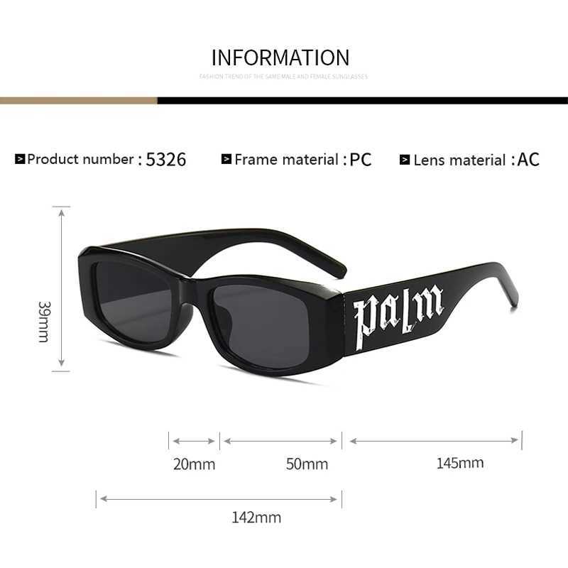 Sonnenbrille, Retro-Sonnenbrille mit kleinem Rahmen, quadratische Sonnenbrille für Damen, Luxus-Markendesign, Hip-Hop-Punk-Sonnenbrille für Herren, Bar-Party-Brille, UV400, Gafas De Sol J240202