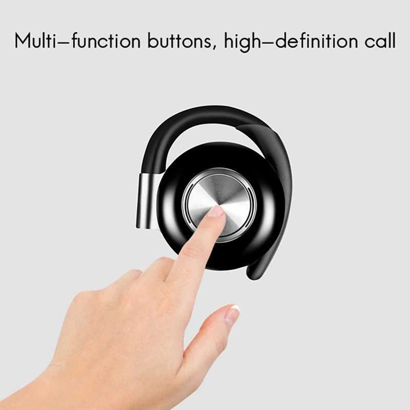 Cell Phone Earphones 2X TWS Bluetooth Headset 5.0 Wireless Binaural Stereo Sports Hanging Ear V5 Headset YQ240202