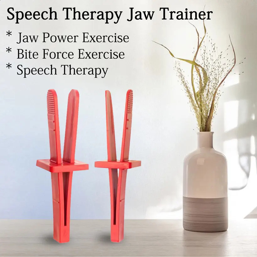 Speech Therapy Jaw Trainer Strength and Stability Boost Exercise Dysarthria Aphasia Treatment Autism Recovery Talk Tool 240118