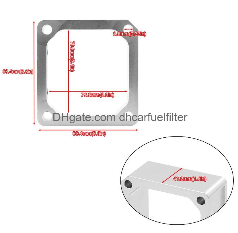 Inlaatroosterverwarming Verwijderen Spacer Luchtrooster Verwijder pakking voor 98.5-07 Dodge Ram Cummins 5.9L 6Bt Pqy-Imk12 Drop Delivery