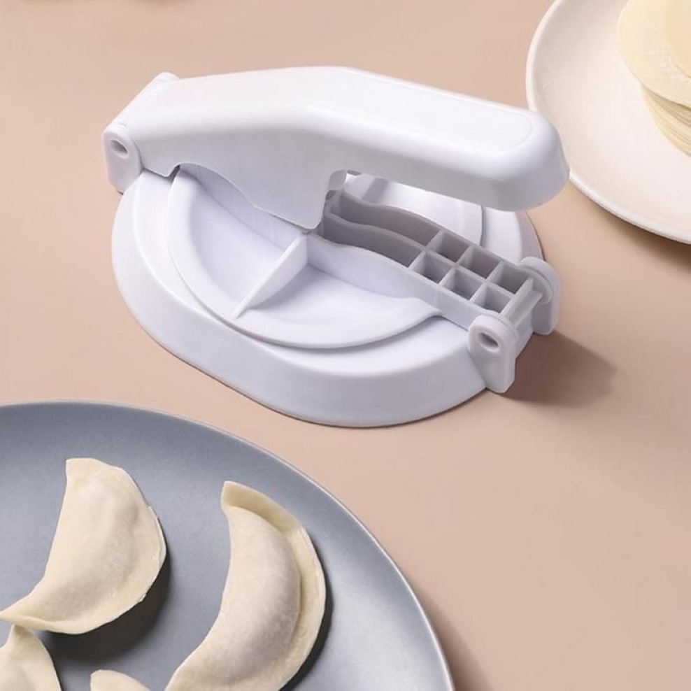 Bakken Gebak Gereedschap Knoedel Wrap Druk Deeg Ravioli Maker Mold Draagbare Machine Voor Het Maken Van Empanadas Keuken Gadgets219m